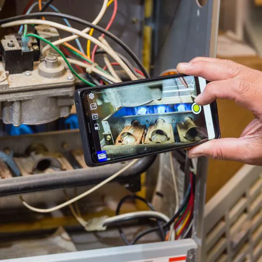 inspecting electrical equipment in a home